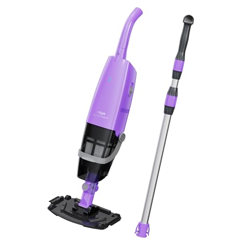 Niya Aquasweep Cordless Handheld Pool Vacuum from The Creators of Dolphin – 180° Brush, Long Battery Life – for Inground, Above Ground Pools & Spas