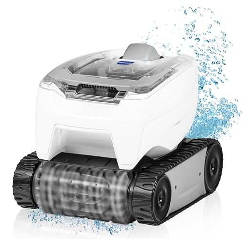 Polaris P724 Robotic Pool Cleaner, Lightweight Energy-Efficient Cleaner Perfect for In-Ground Pools up to 36-Feet, Cleans in as Little as 2.5 Hours