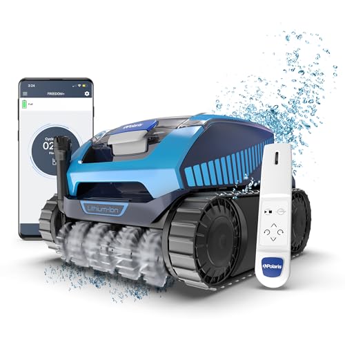 Polaris FREEDOM Plus residential robotic pool cleaner, product image for ASIN B0CWSB8MPF