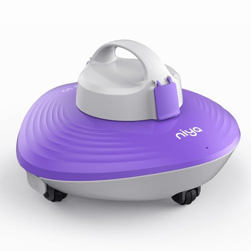 Niya Sonar 10 Cordless Robotic Above Ground Vacuum Pool Cleaner from The Creators of Dolphin, Up to 20 FT in Pool Length, Floor Cleaning Only