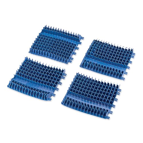 Dolphin Genuine Replacement Part Front and Rear Blue Brushes (4PK) Part Number 6101655-R4
