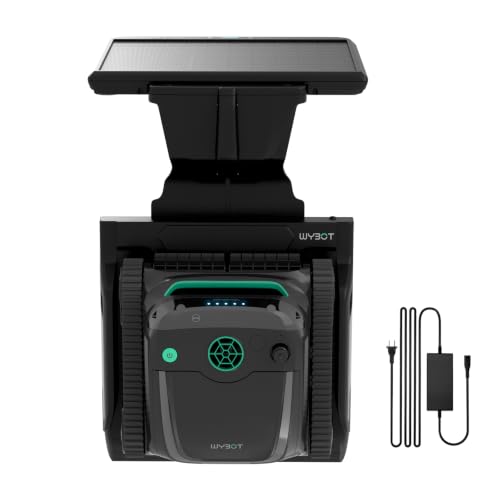 WYBOT S2 Solar residential robotic pool cleaner, product image for ASIN B0H9QF6T33