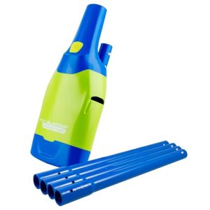 Pool Blaster Aqua Broom Turbo Spa Vacuum for Hot Tub Cordless Rechargeable Hoseless for Spot Cleaning, 40 min Runtime, Pool Pole and USB Charging Cable Included