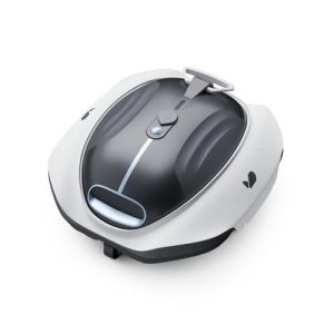 Bubot 300P Above Ground Pool Vcuum, Cordless Robotic Pool Cleaner with Powerful Suction, DirtLock Tech 2.0, Smart Sensor, Double Filtering, Fast Charging, Up to 850 Sq.Ft, Light Grey