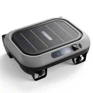 Hinice-PC04 Solar Pool Skimmer Robot – Cordless Automatic Pool Surface Cleaner with 10W Solar Panel, 4500mAh Battery, Brushless Motor & 8H Runtime for Pools up to 1600 SQ/FT