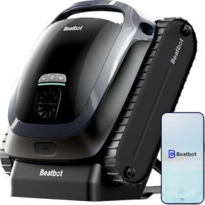 (2026 Upgrade) Beatbot AquaSense 2 Cordless Pool Vacuum Robot – Intelligent Path Optimization, Cleans Floor, Walls & Waterline, for Above & In-Ground Pools up to 3,230 sq.ft, Smart Parking, Dark Blue