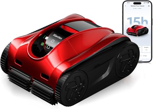 iGarden K Pro, 15-hour listing residential robotic pool cleaner, product image for ASIN B0H2TZHYLP