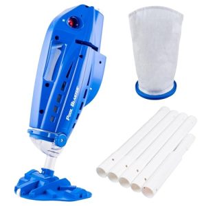 POOL BLASTER Millennium Cordless Pool Vacuum – XL Debris Chamber & 55″ Pole