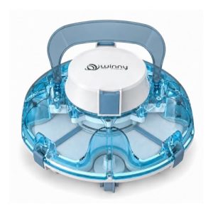 Winny Pool Cleaner Pool Vacuum for Above Ground Pool Light Blue