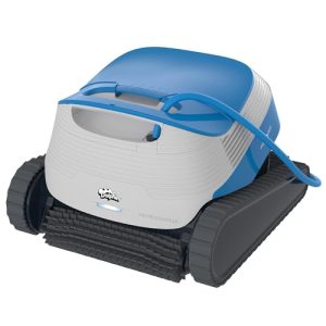 Dolphin Proteus DX4 Plus Automatic Robotic Pool Cleaner Ideal for Pools up to 33 FT, Wall & Sun-ledge Scrubbing, Top-Load Filter, Smart Navigation