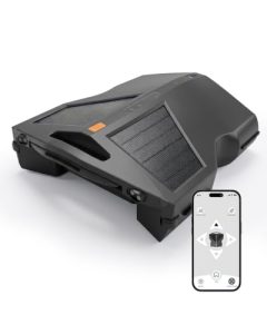 WUWO Manta M1 Solar Pool Skimmer Robot with App, Automatic 24/7 Cleaning