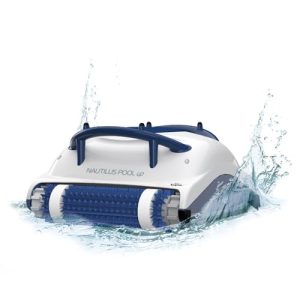 Dolphin Nautilus Pool-Up Robotic Pool Vacuum Cleaner up to 26 FT – Wall Climbing with Scrubber Brush