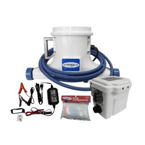Hammerhead Remora XR1600 Portable Pool Vacuum | Cordless Commercial Pool Cleaner with 21″ Head, 25ft Float Cable, Wearable LiFePO4 Battery Pack, and G5 Charger – Made in USA